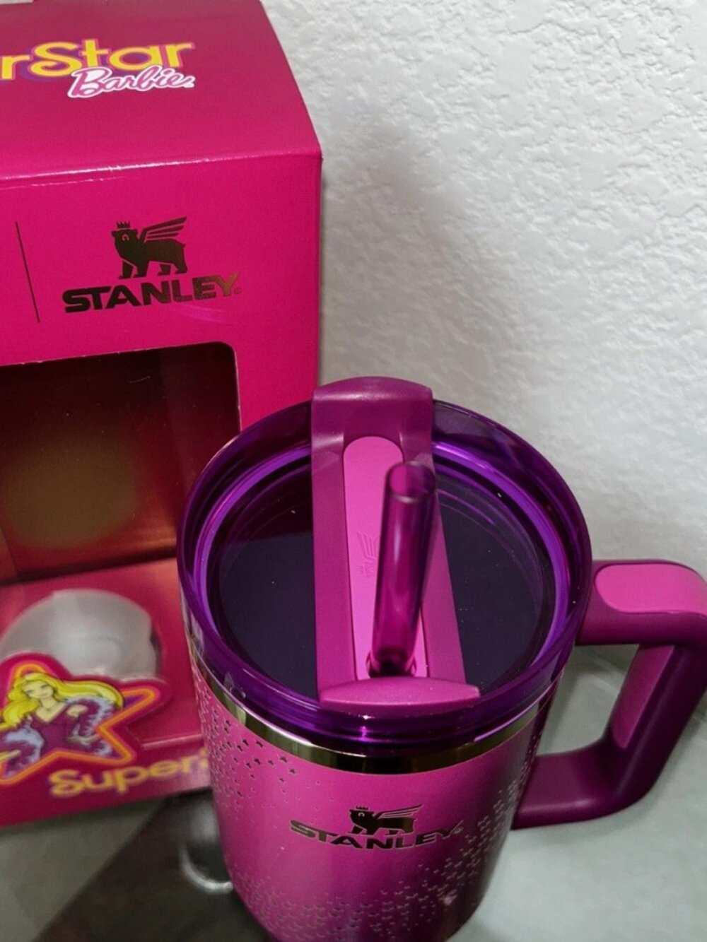 Stanley X Berbie 70s superstar Quencher 40 oz - Picture 5 of 5
